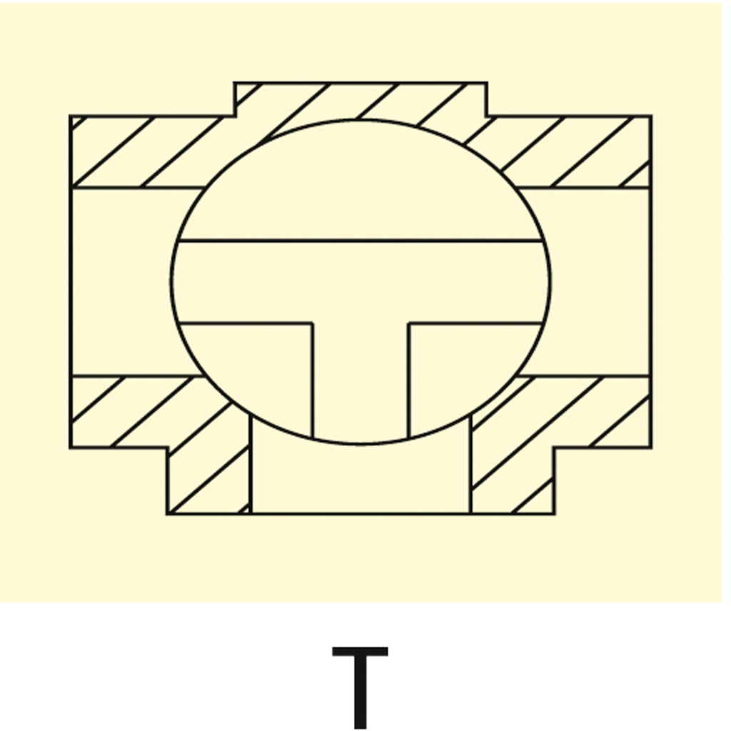 DWK 15 T: kohout trojcestný T G1 1/2", PN16